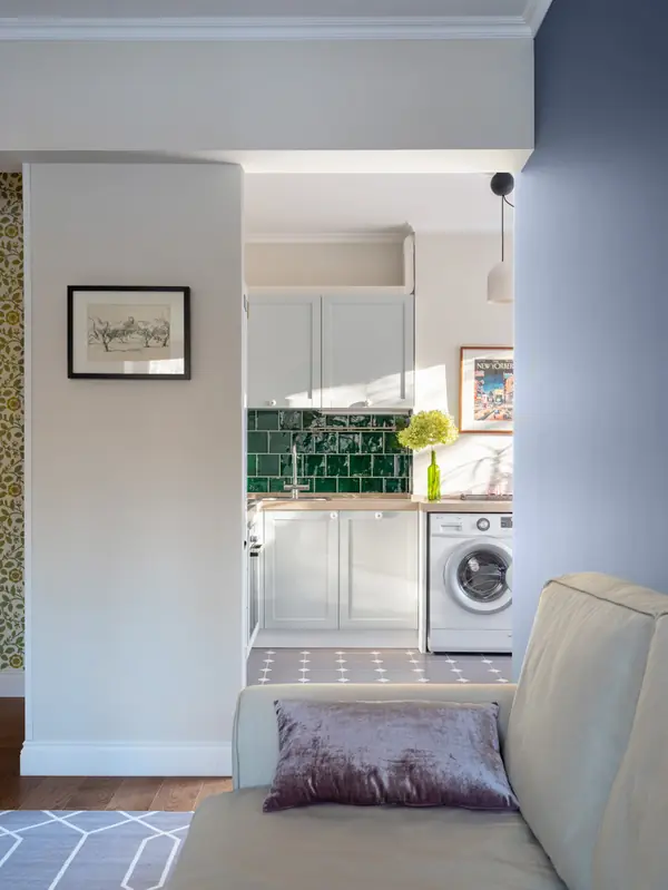 Кухня, вид из гостиной