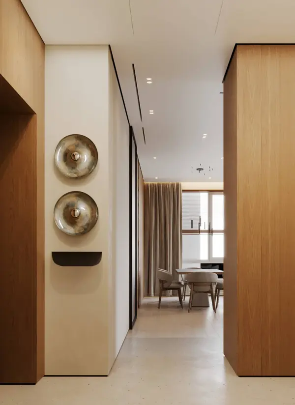 Теплый интерьер