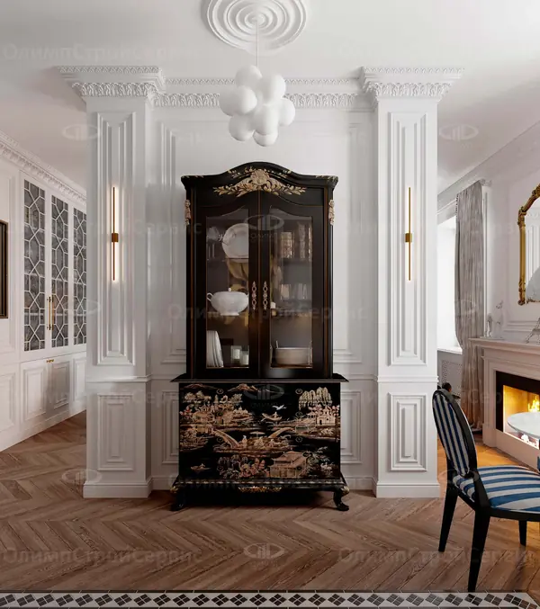 Дизайн интерьера квартиры в классическом стиле