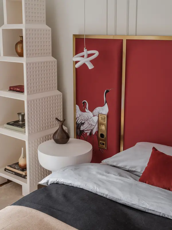 Французское настроение и мотивы шинуазри: семейная квартира