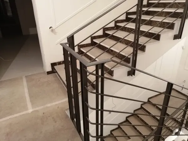 Перильное ограждение по проекту дизайнера