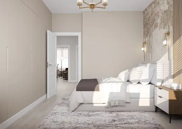 Ремонт квартиры 78 м2 в современном стиле с элементами сканди