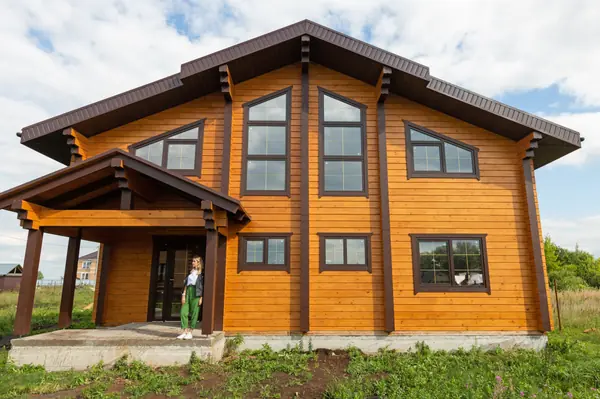 Загородный дом из бруса