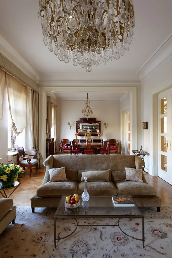 Интерьер дома в посёлке Монолит