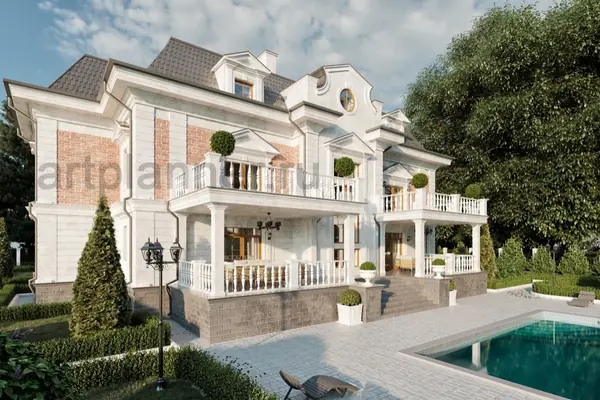 Загородный дом в стиле Английская Классика