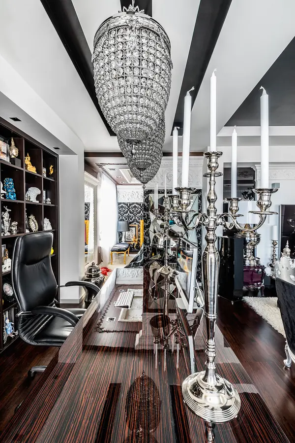 Съёмка интерьера квартиры в стиле фьюжн.