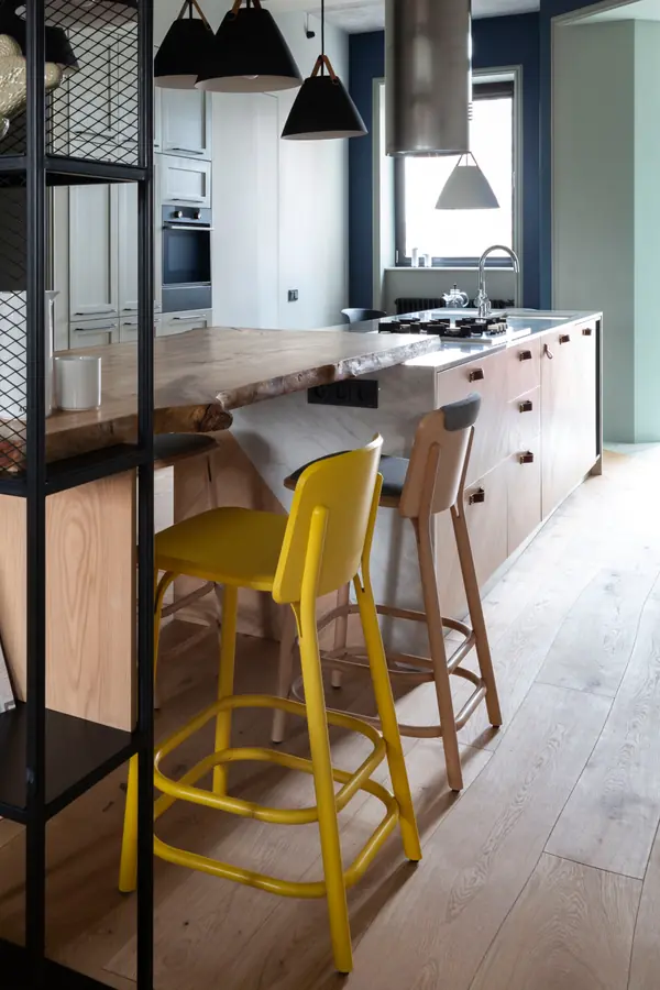 Микс стилей в сталинке