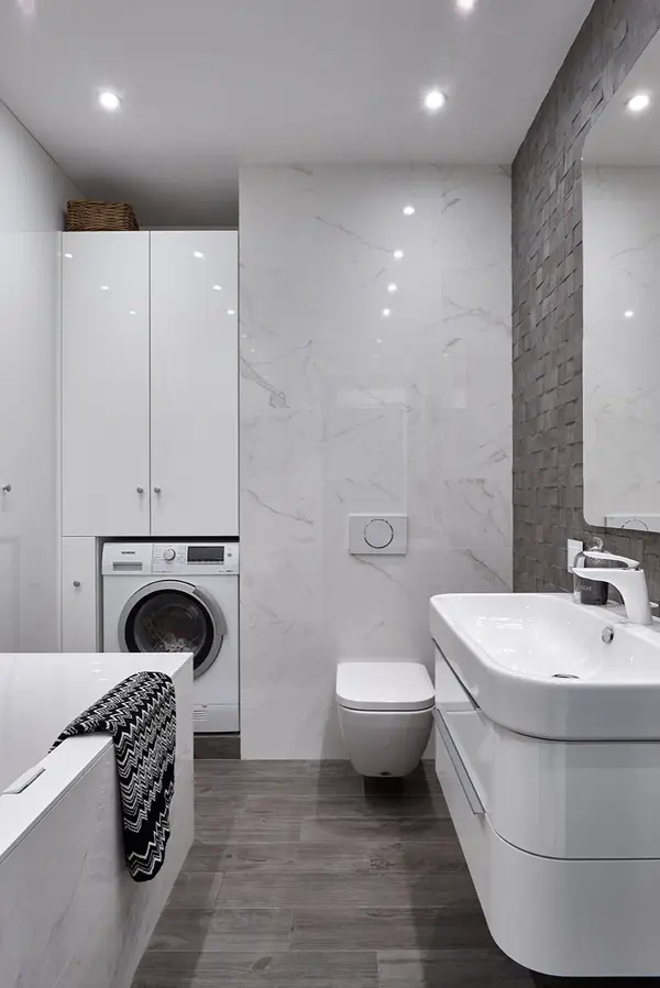 Дизайн и ремонт квартиры в ЖК «Доминион» — Аскетичный интерьер