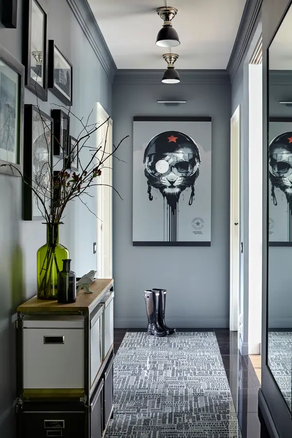 Квартира в серых тонах / gray apartment