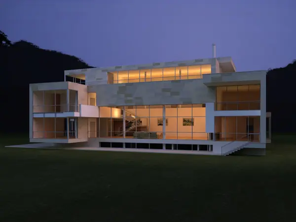 Проект виллы на Николиной горе в Подмосковье