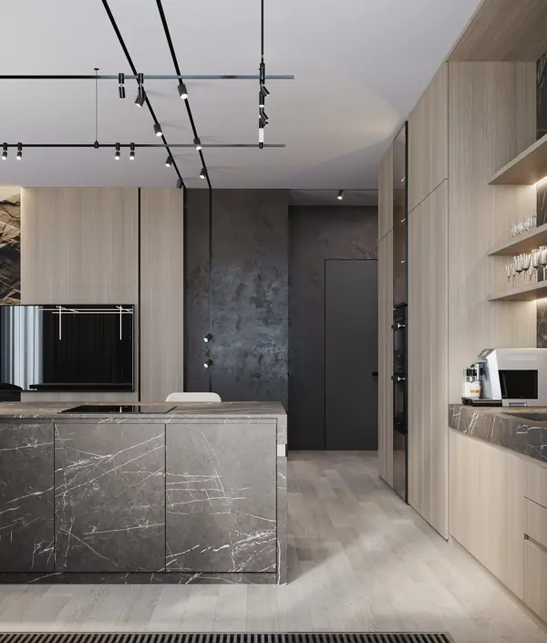 Квартира на Перовском острове 128м²