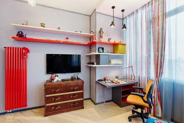 Дизайн и ремонт квартиры на ул.Талалихина — Разноцветное решение