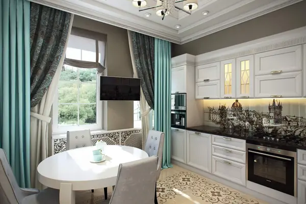 Дизайн интерьера загородного дома г. Москва КП Новое Лапино