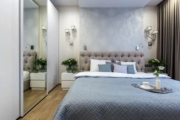 Природный дизайн - квартира в современном стиле в ЖК Мичуринский