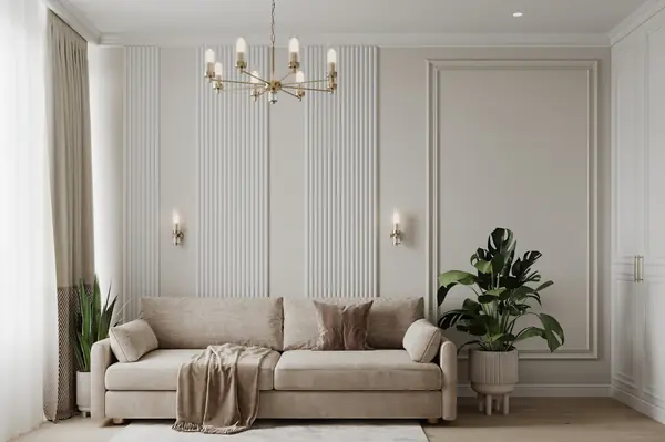 Дизайн и ремонт квартиры в ЖК Сердце Столицы - Поэзия неоклассики