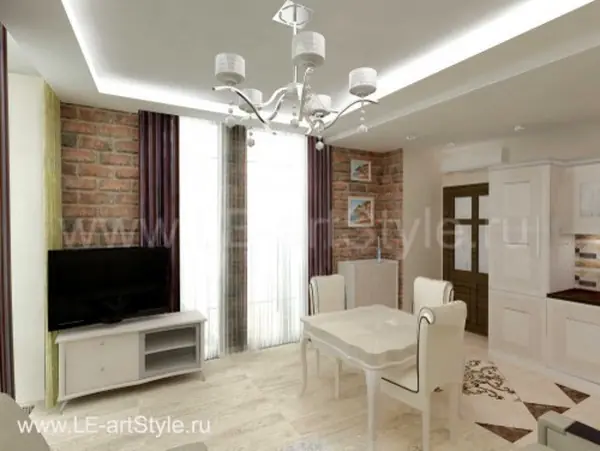 "Дыхание стиля Лофт" для маленькой квартиры