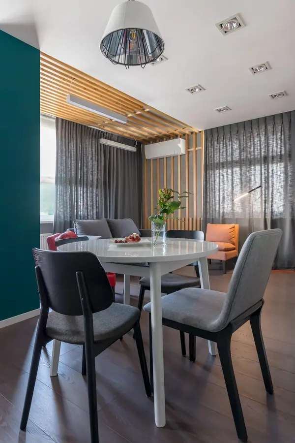 Интерьер в стиле "Яркий лофт"