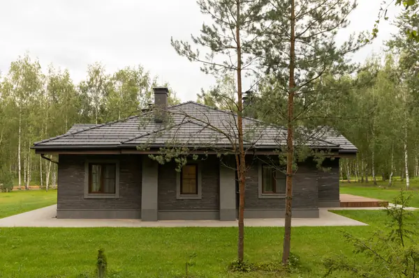 ПУбликация в "Красивые дома" . Дом на лесном участке