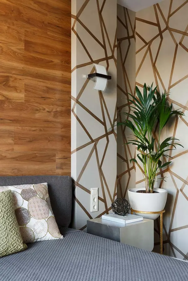 Трехкомнатная квартира в эко стиле 75 м2