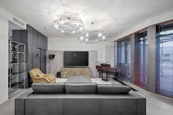 Брутальная гостиная