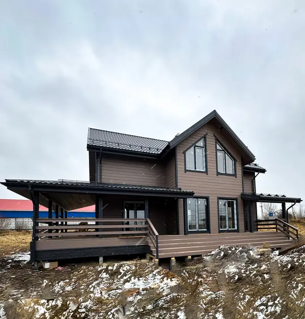 Строительство дома по Каркасной технологии в поселке Низино Ленинградской област