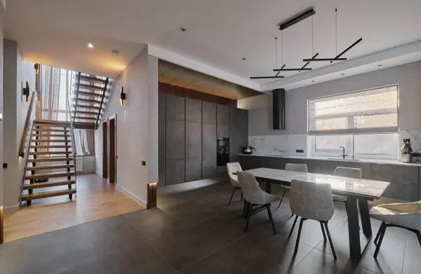 Интерьерная съёмка загородного дом