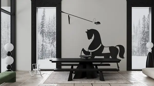 Загородный дом в Новом Русском стиле