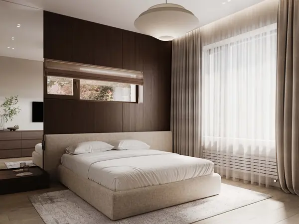 Суровый уют | Дизайн одноэтажного дома в Балашихе