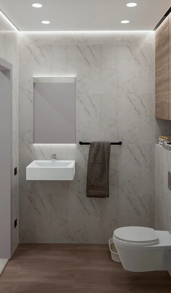 Дизайн-проект двухкомнатной квартиры 69 м2