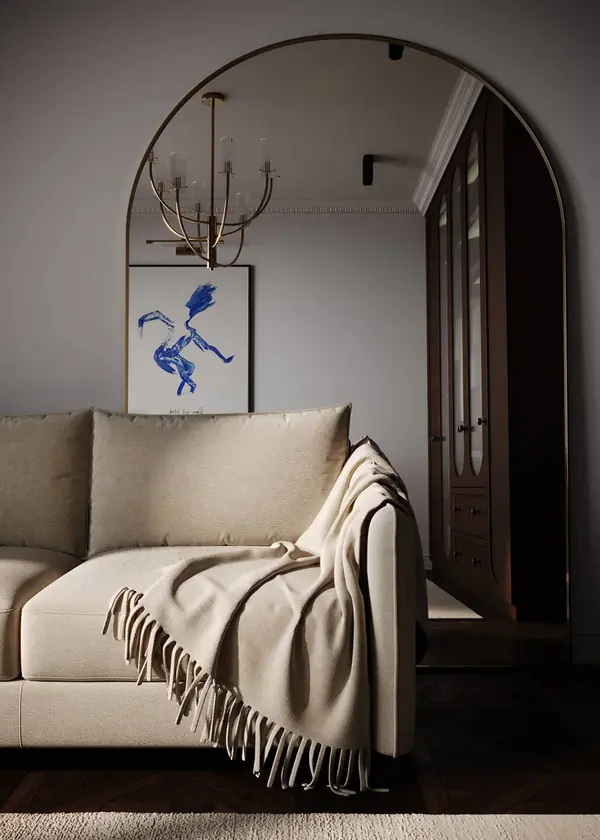 Пространство с нотами французского стиля