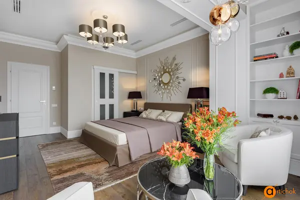 Идеи дизайна спальни в стиле неоклассика