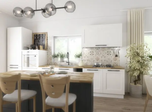 Скандинавский стиль в "каркаснике".