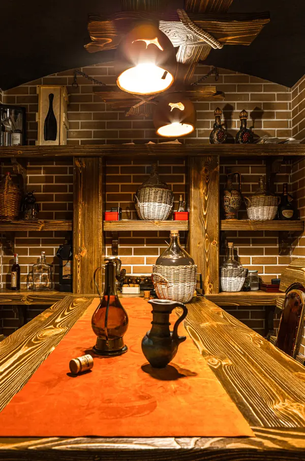 Винный погреб в загородном доме в г.Находка