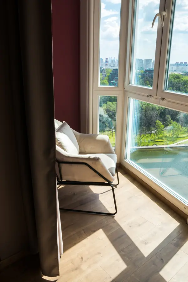 Квартира с панорамным видом на реку