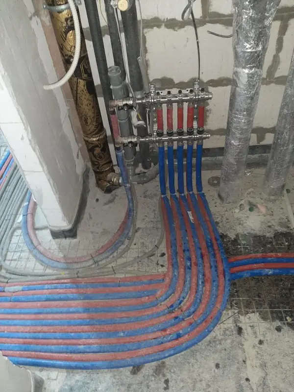 Коллекторный узел отопления