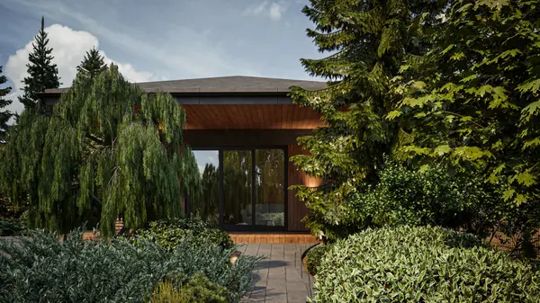 Прерий на берегу озера