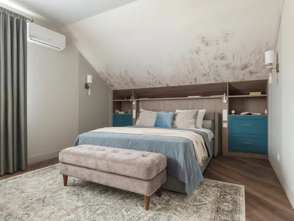 Двухэтажный дом с террасой площадью 170 м²