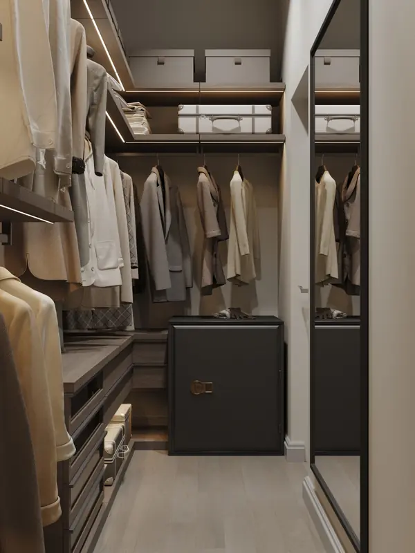 Современный проект квартиры 116 м² для семейной пары