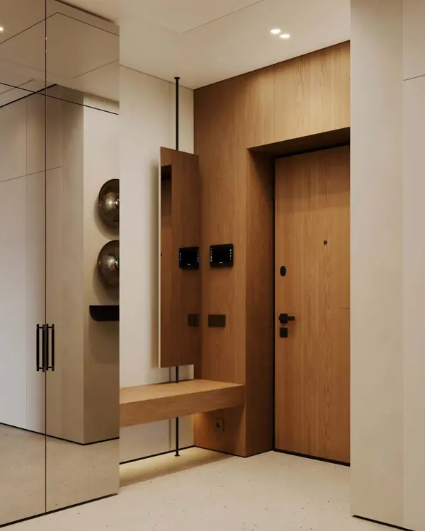 Теплый интерьер