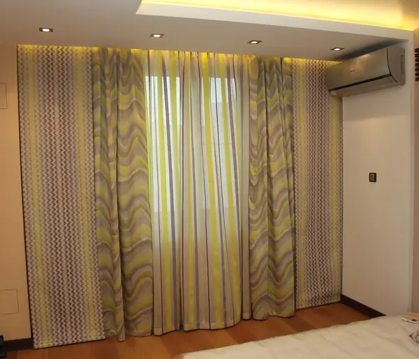 Шторы  в квартиру в современном стиле