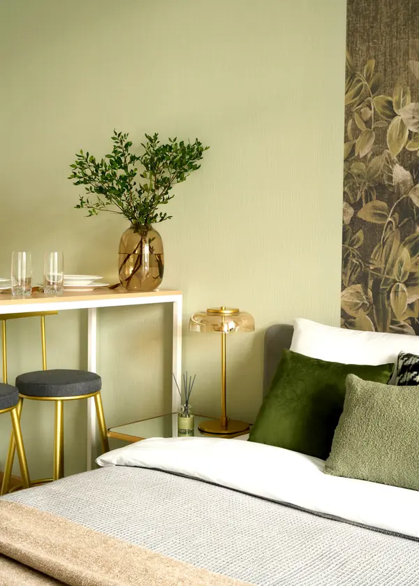 Квартира — студия по дизайн проекту Екатерины Тагировой. Санкт-Петербург