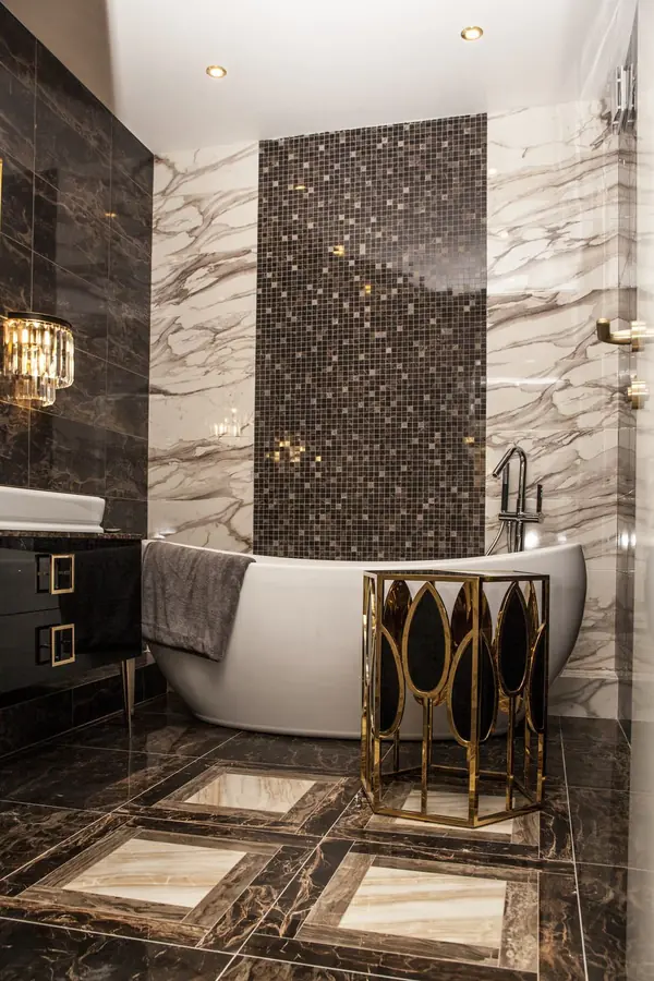 Помпезный Арт-деко в квартире на Нагатинской