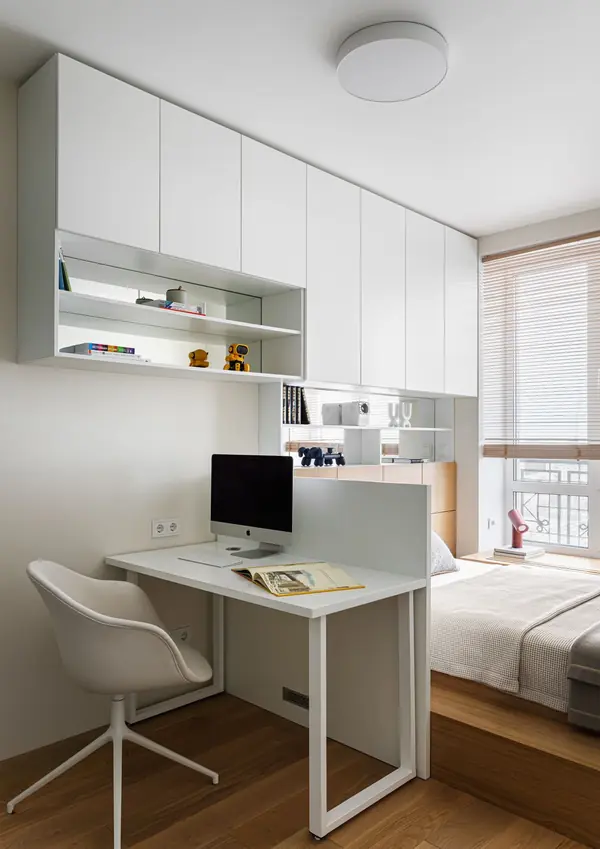 Трехкомнатная квартира в стиле джапанди