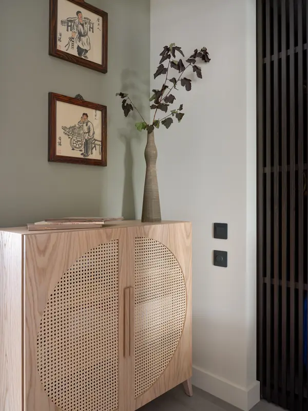 Современный интерьер с нотками Азии