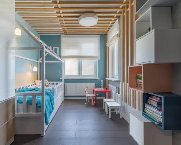 Интерьер в стиле "Яркий лофт"