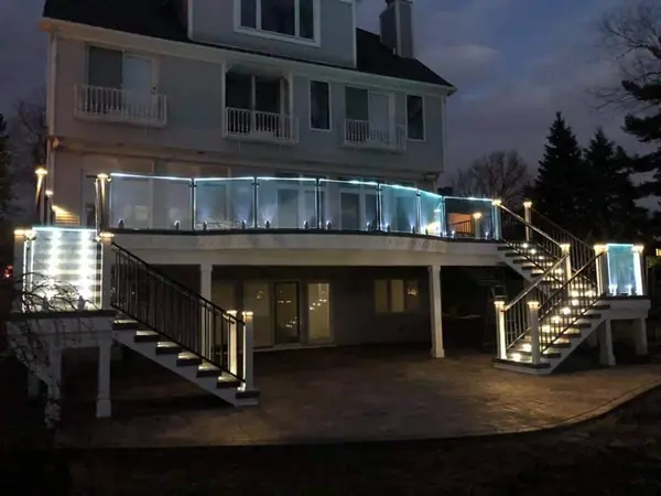 Ступени, ограждения