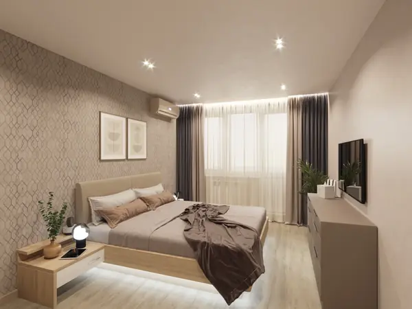 Дизайн проект трёхкомнатной квартиры