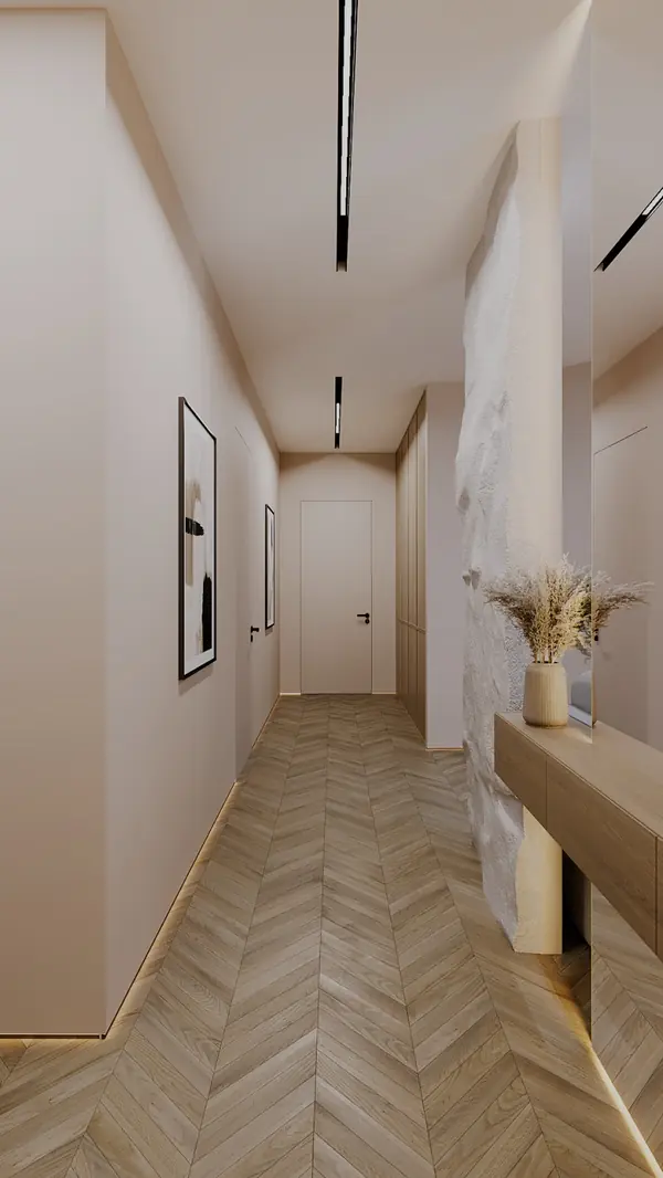 Дизайн-проект трехкомнатной квартиры 90 м2