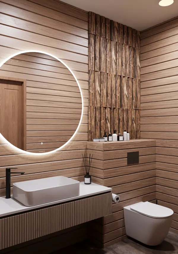 Баня в рыбацком стиле