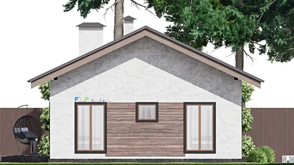 Проект одноэтажного дома 10х13м S100м2 F-14732